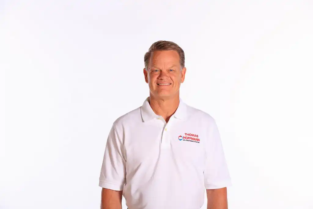 Thomas Hoffmann, owner of Thomas Hoffmann Air Conditioning & Heating, St. Louis MO