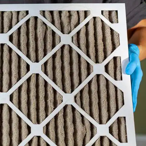 a dirty hvac filter